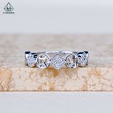  R994 Nhẫn nữ kim tiền cỏ 4 lá 