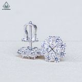  E114 Bông tai cỏ bốn lá 