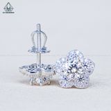  EX522 5mm Bông tai hoa 5 cánh 