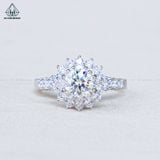  RX625 6mm Nhẫn nữ 14 cánh 