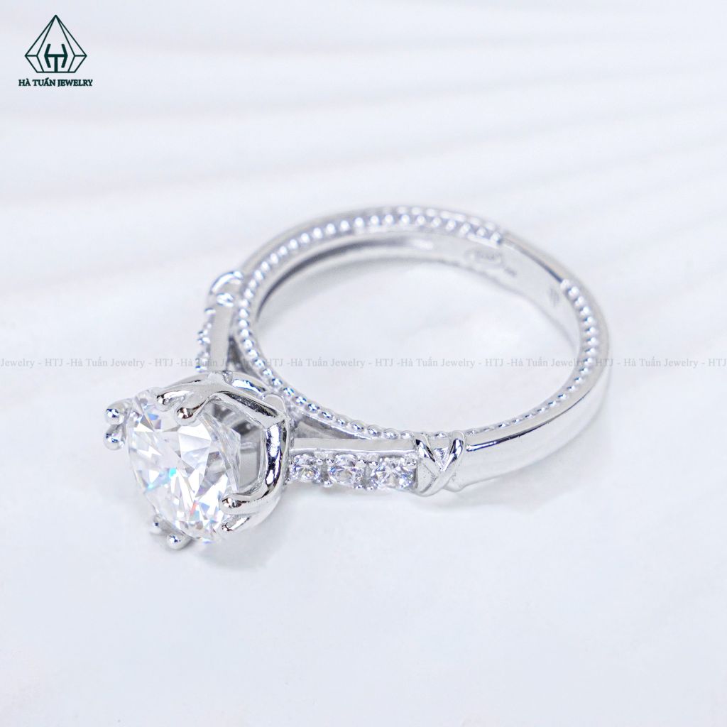 RX634 8mm Nhẫn nữ 8 chấu