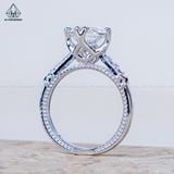  RX634 8mm Nhẫn nữ 8 chấu 