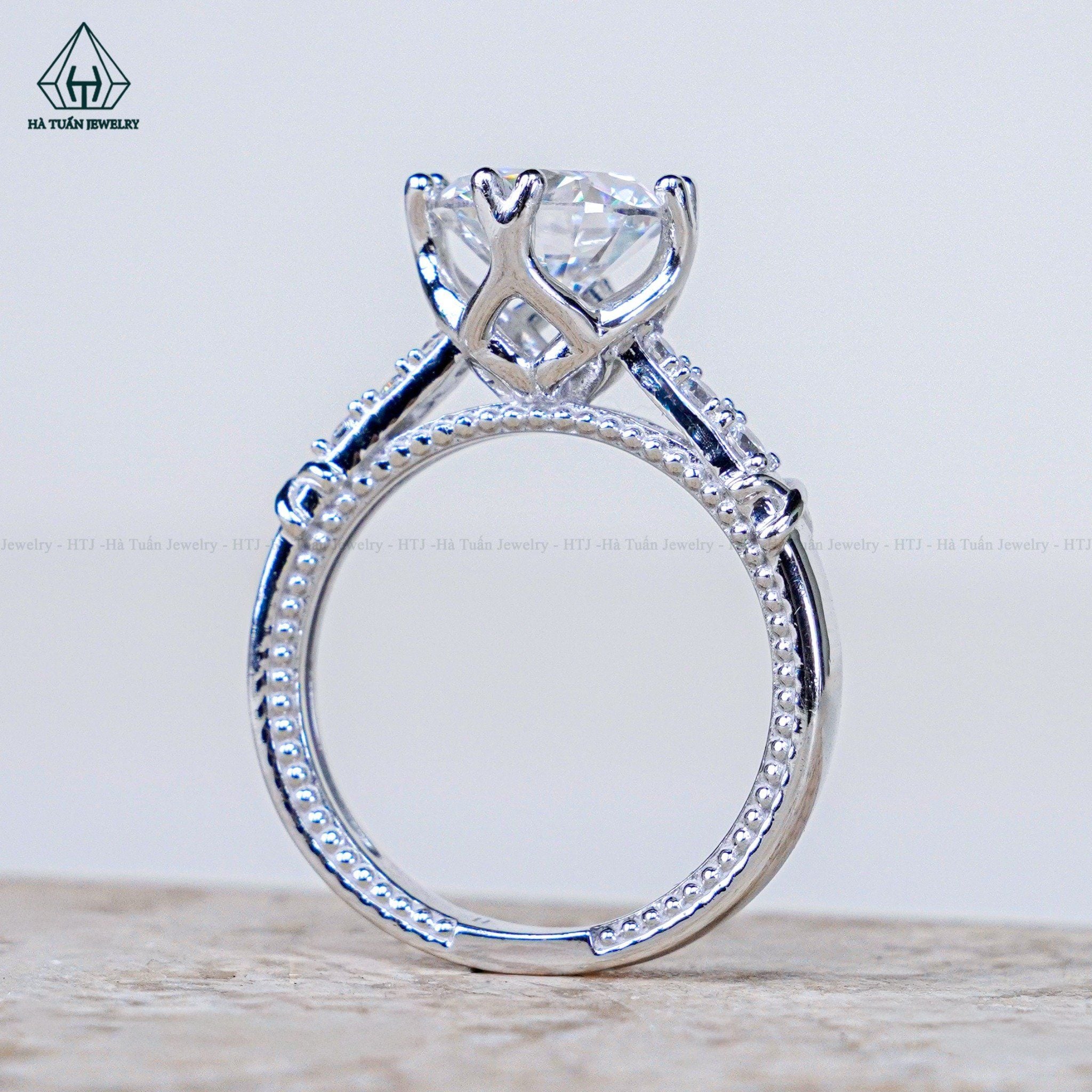  RX634 8mm Nhẫn nữ 8 chấu 