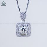  PX296 7mm Mặt dây chuyền vuông 