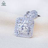  PX296 7mm Mặt dây chuyền vuông 