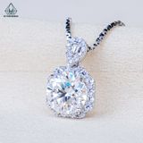  PX297 8mm Mặt dây chuyền vuông bo 