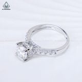  RX622 7mm Nhẫn nữ 4 chấu 