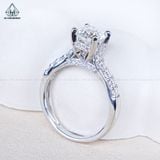  RX622 7mm Nhẫn nữ 4 chấu 