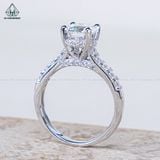  RX622 7mm Nhẫn nữ 4 chấu 