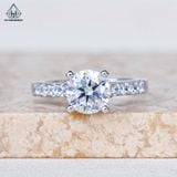  RX622 7mm Nhẫn nữ 4 chấu 