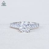  RX622 7mm Nhẫn nữ 4 chấu 