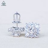  EX532 5mm Bông tai vuông nhọn 