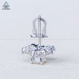  EX532 5mm Bông tai vuông nhọn 