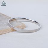 B983 Vòng tay móc máy (Bản 4mm)
