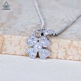  P434 Mặt dây chuyền cỏ 4 lá 