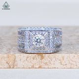  RMX192 6mm Nhẫn nam vuông 