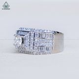  RMX192 6mm Nhẫn nam vuông 