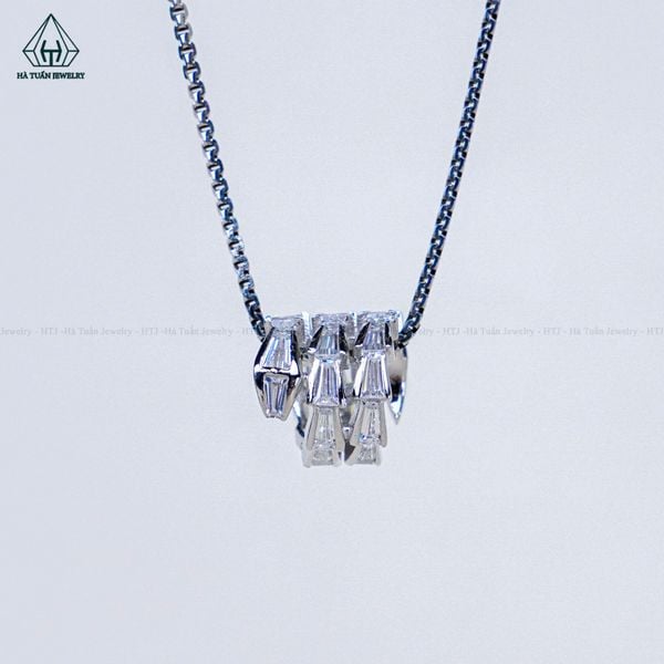  P437 Mặt dây chuyền trụ rắn 