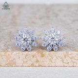  EX535 4.5mm Bông tai 9 cánh 