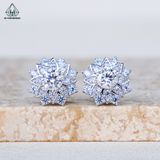  EX536 5mm Bông tai ngôi sao 8 cánh 