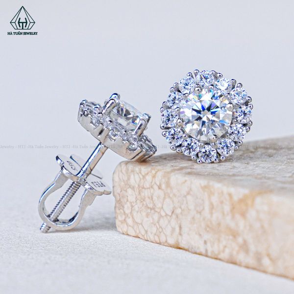  EX539 5mm Bông tai tròn 