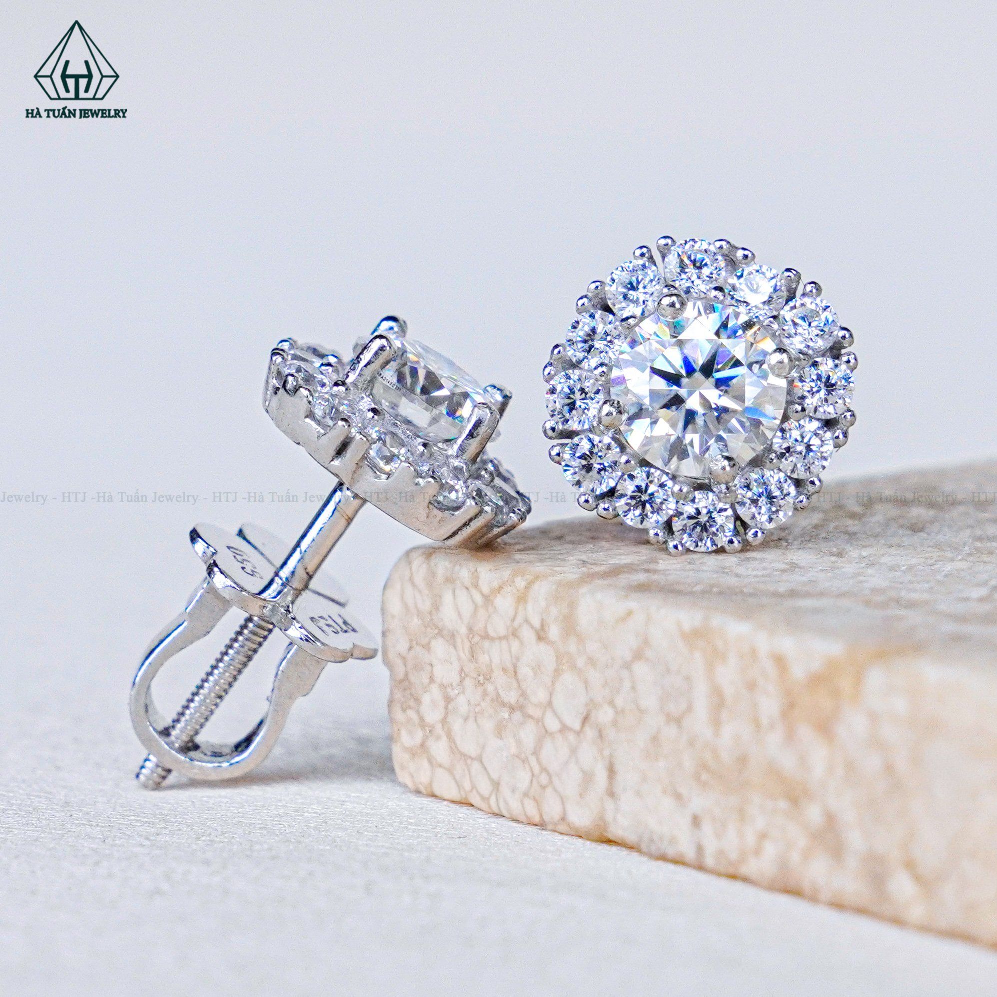  EX539 5mm Bông tai tròn 