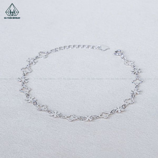  B077 Lắc tay hoa 6 cánh 