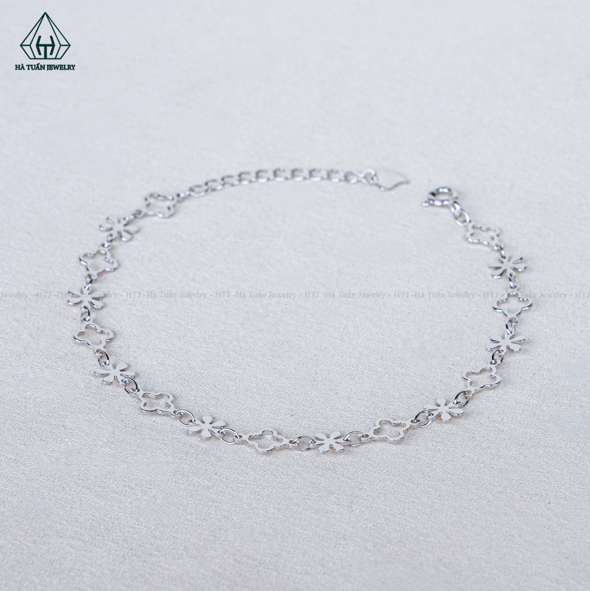  B077 Lắc tay hoa 6 cánh 