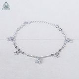  B083 Lắc tay nơ đá 