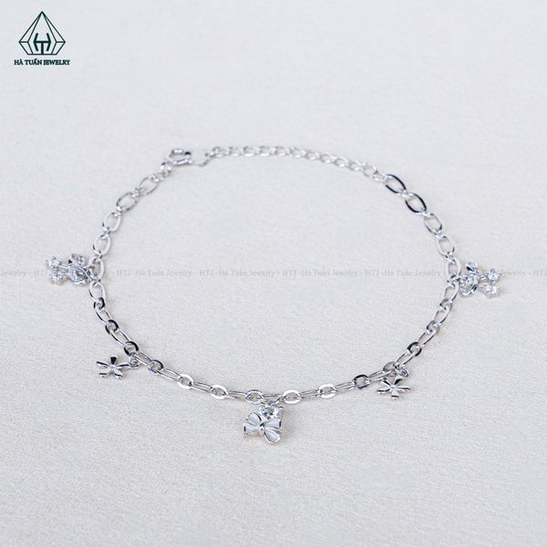  B083 Lắc tay nơ đá 