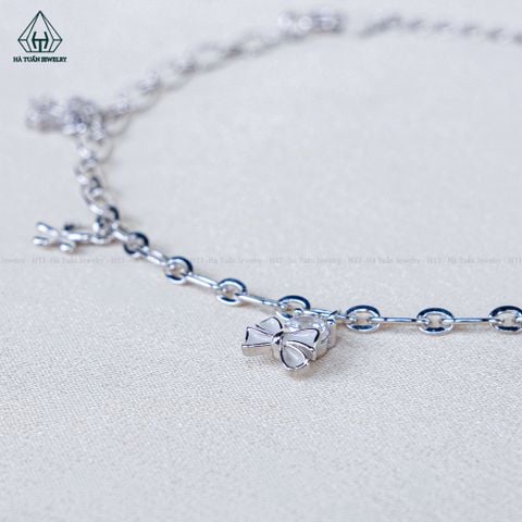 B083 Lắc tay nơ đá