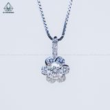  PX301 5.4mm Mặt dây chuyền 6 cánh tròn 