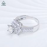  RX641 6mm Nhẫn nữ 6 cánh nhọn 