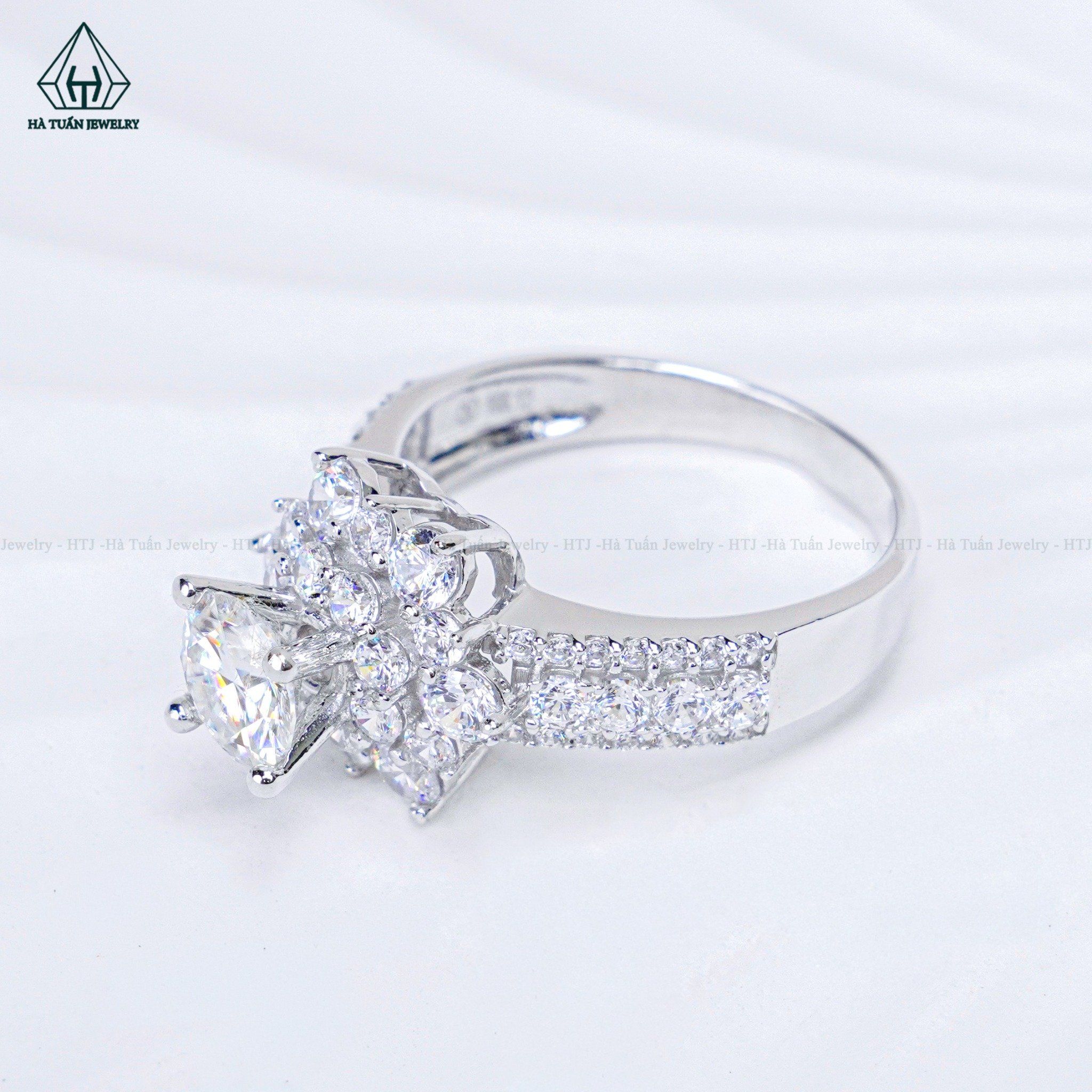  RX641 6mm Nhẫn nữ 6 cánh nhọn 