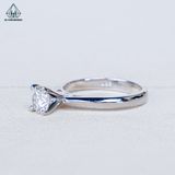  RX638 6mm Nhẫn nữ trơn 