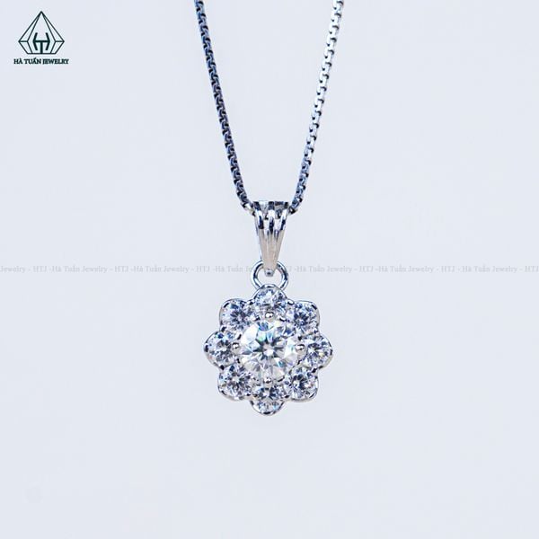  PX298 5.4mm Mặt dây chuyền hoa 