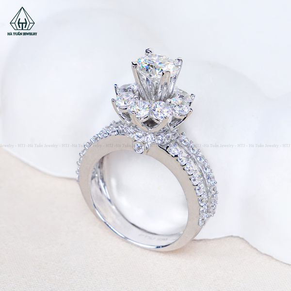  RX721 6mm Nhẫn nữ đài hoa 
