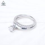  RX724 4.5mm FULL MOIS Nhẫn cặp 