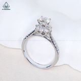 RX710 FULL MOIS 5.4mm Nhẫn nữ đài hoa 