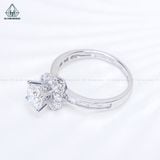  RX714 FULL MOIS 6mm Nhẫn nữ đai baguette 