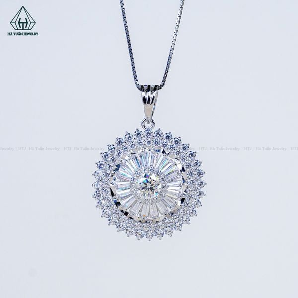  PX303 6.5mm Mặt dây chuyền tròn 