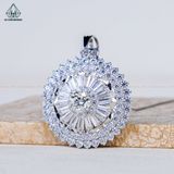  PX303 6.5mm Mặt dây chuyền tròn 