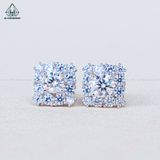  EX551 4.5mm Bông tai vuông 