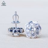  EX549 5mm Bông tai vuông 