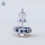  EX549 5mm Bông tai vuông 