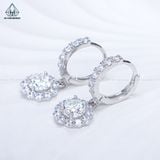  EX552 6mm Bông khoen hoa đá 