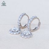  EX552 6mm Bông khoen hoa đá 