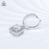  EX554 6.5mm Bông tai khoen vuông 