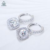  EX554 6.5mm Bông tai khoen vuông 