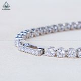  B089 Lắc tay vuông full đá 